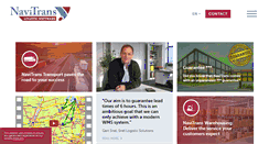 Desktop Screenshot of navitrans.eu